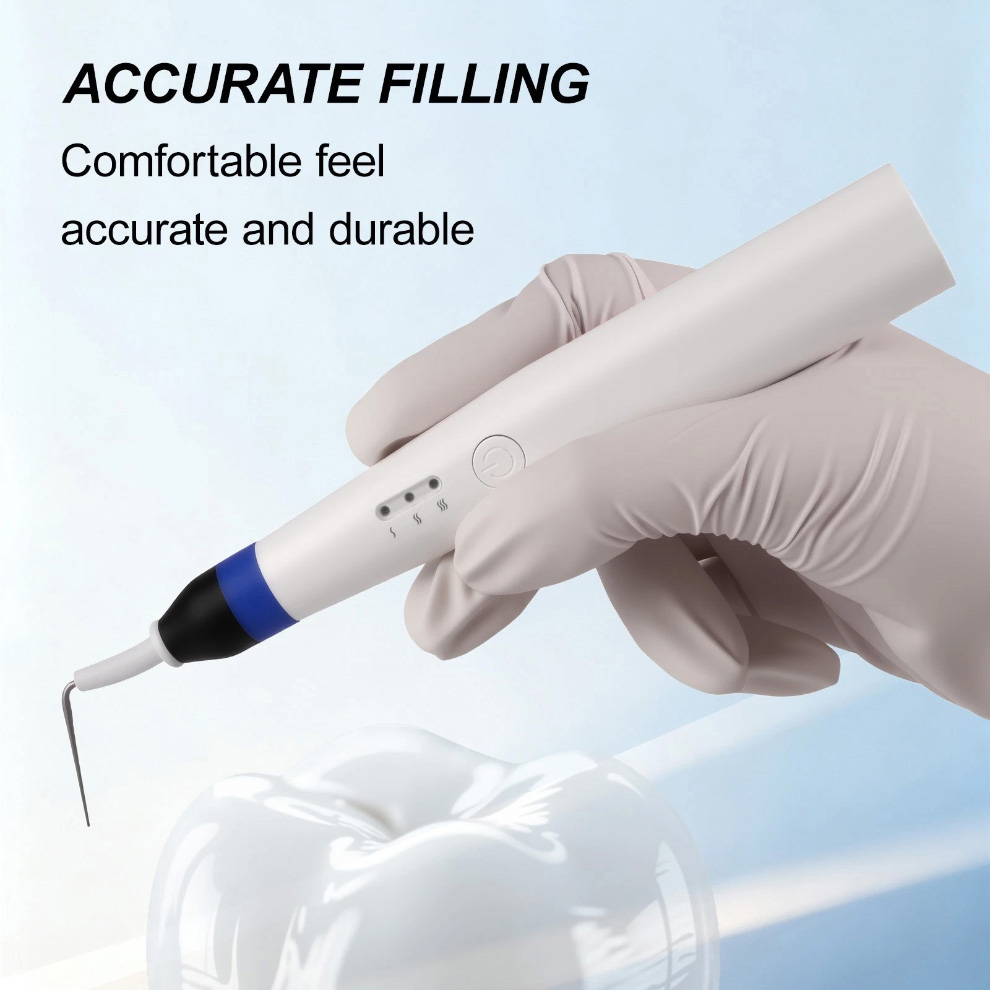HYG-RC180 Cordless Dental Endodontic Gutta Percha Cutter with 2 Heating Tips